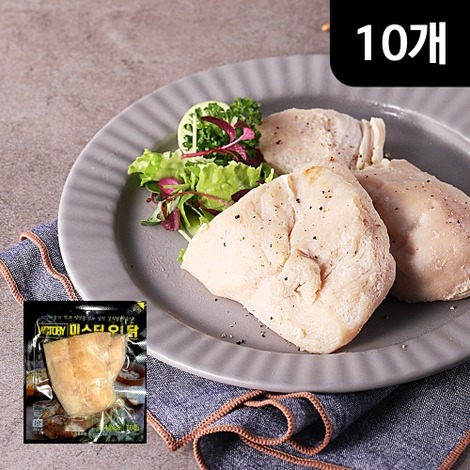 미스터 오 닭 마늘맛 닭가슴살 100g (10개 1kg)
